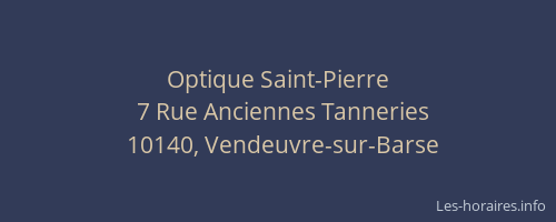 Optique Saint-Pierre