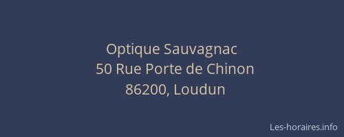 Optique Sauvagnac