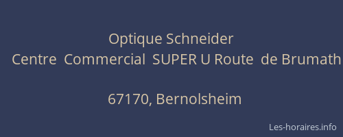 Optique Schneider