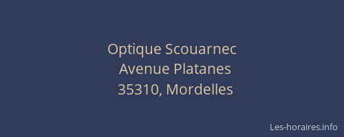 Optique Scouarnec
