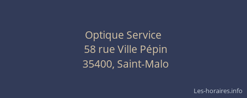 Optique Service