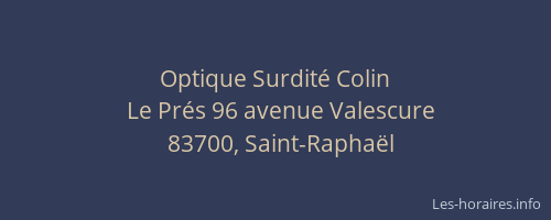 Optique Surdité Colin
