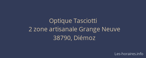 Optique Tasciotti
