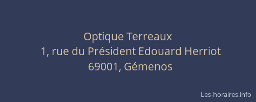 Optique Terreaux