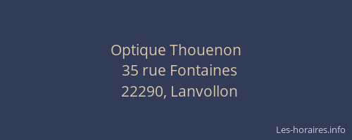 Optique Thouenon