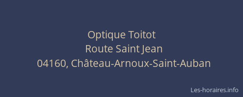 Optique Toitot