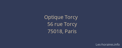 Optique Torcy