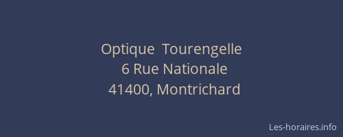 Optique  Tourengelle