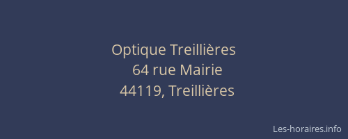 Optique Treillières