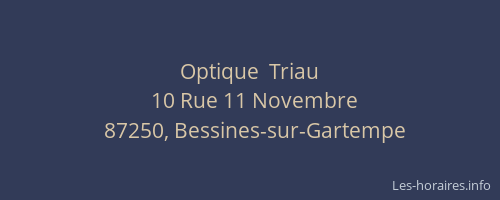 Optique  Triau