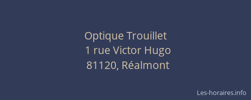 Optique Trouillet