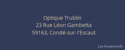 Optique Trublin