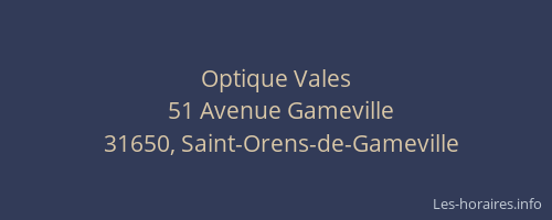 Optique Vales