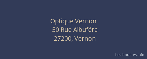 Optique Vernon