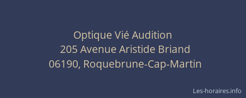 Optique Vié Audition
