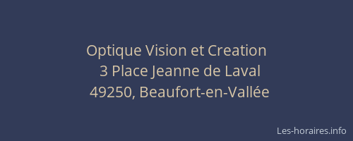 Optique Vision et Creation