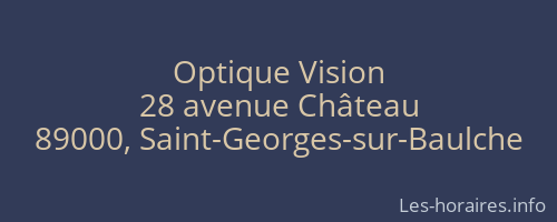 Optique Vision