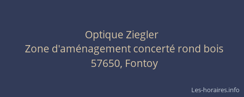 Optique Ziegler