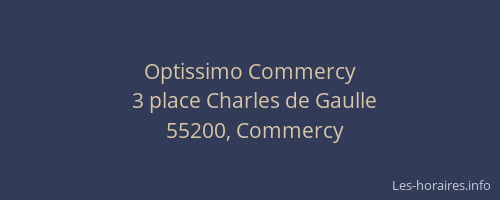 Optissimo Commercy