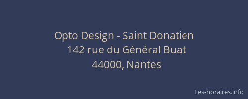 Opto Design - Saint Donatien