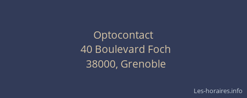 Optocontact