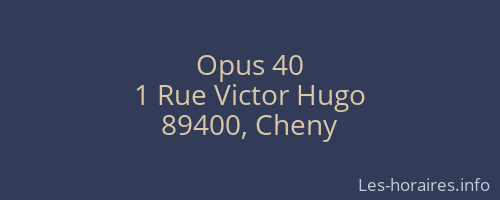 Opus 40