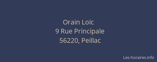 Orain Lo&iuml;c