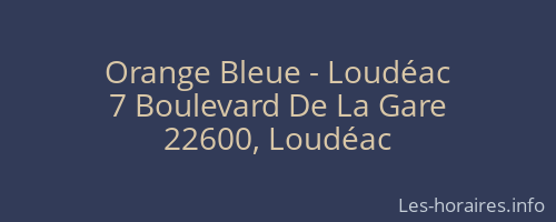 Orange Bleue - Loudéac