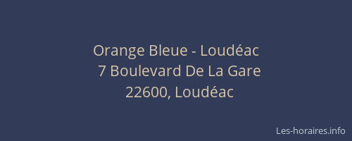 Orange Bleue - Loudéac