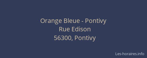 Orange Bleue - Pontivy