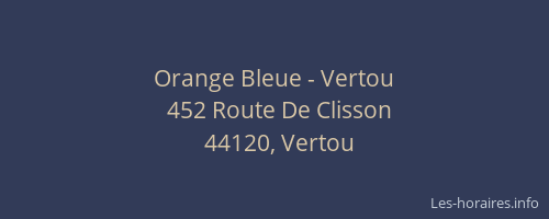Orange Bleue - Vertou