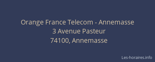 Orange France Telecom - Annemasse
