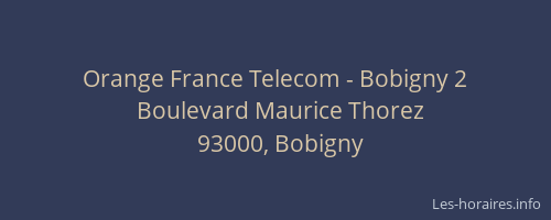 Orange France Telecom - Bobigny 2
