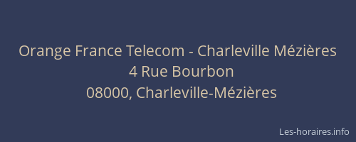 Orange France Telecom - Charleville Mézières