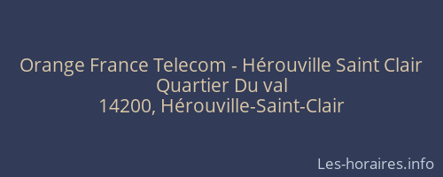 Orange France Telecom - Hérouville Saint Clair