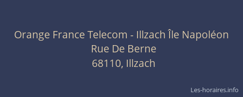 Orange France Telecom - Illzach &Icirc;le Napol&eacute;on
