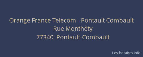 Orange France Telecom - Pontault Combault