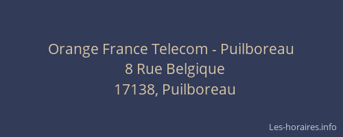 Orange France Telecom - Puilboreau