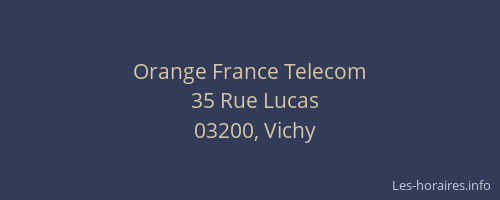 Orange France Telecom