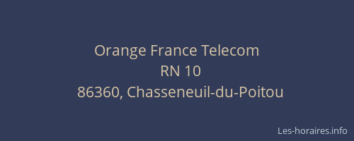 Orange France Telecom