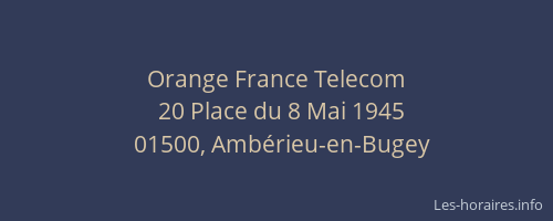 Orange France Telecom