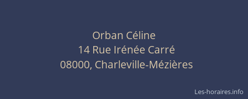 Orban Céline
