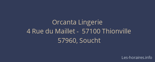 Orcanta Lingerie