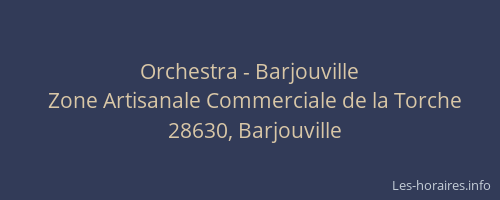 Orchestra - Barjouville