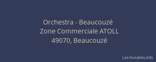 Orchestra - Beaucouzé