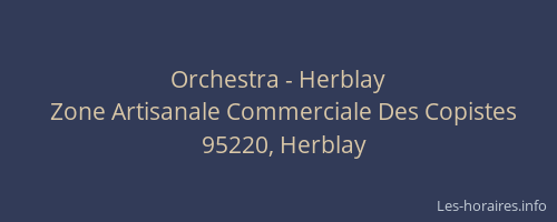 Orchestra - Herblay
