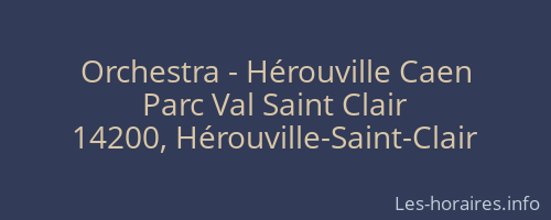 Orchestra - Hérouville Caen