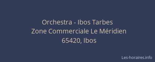 Orchestra - Ibos Tarbes