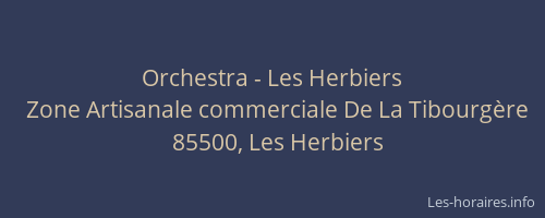 Orchestra - Les Herbiers