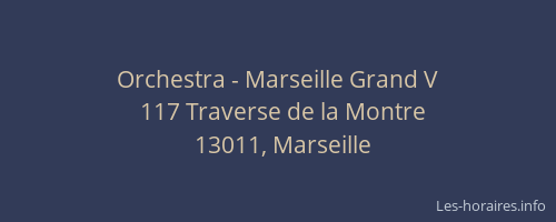 Orchestra - Marseille Grand V